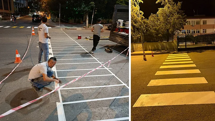 Siirt Belediyesi'nden Yaya ve Çocuk Güvenliği İçin Trafik Düzenleme Çalışmaları