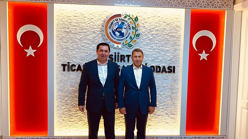 Siirt Cumhuriyet Başsavcısı Tuğan Sarıca'dan STSO'ya Veda Ziyareti: ''Siirt'in Yeri Hep Ayrı Olacak''