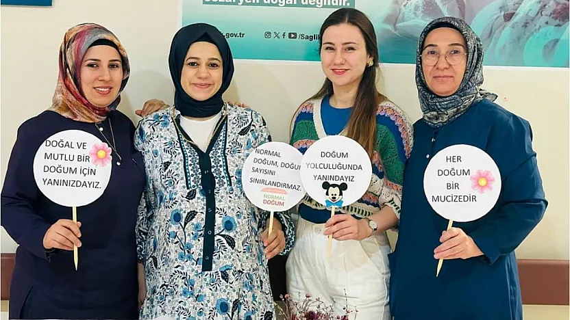 Siirt Eğitim ve Araştırma Hastanesi'nde Normal Doğum Bilinçlendirme Etkinliği