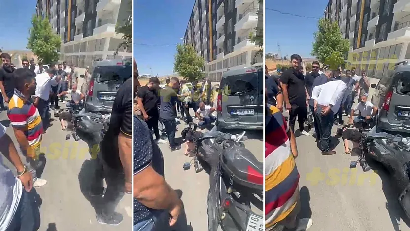 Siirt Güres Caddesi'nde Trafik Kazası: 1 Kişi Yaralandı