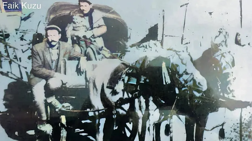 Siirt'in İlk Faytonları Gün Yüzüne Çıktı: Tarihi Kareler Ortaya Çıktı