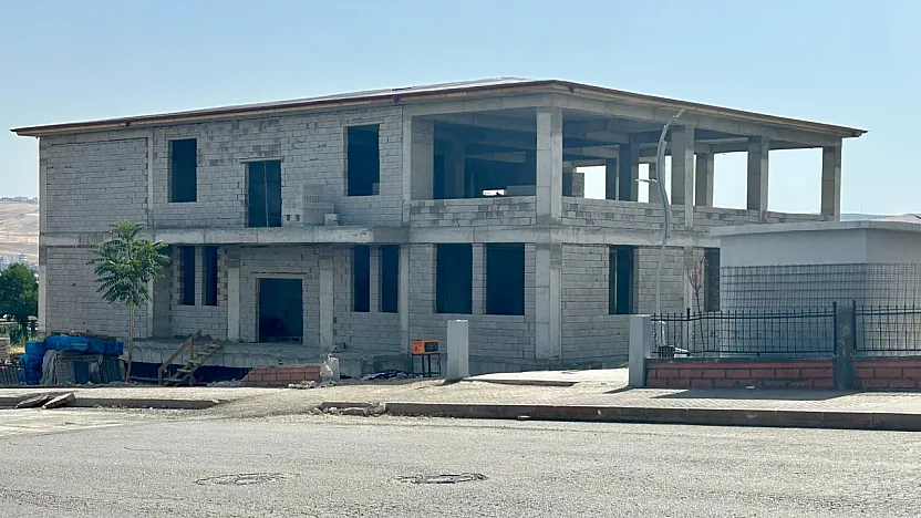 Siirt Kurtalan'da Halk Lokantası İnşaatında Çalışmalar Sürüyor