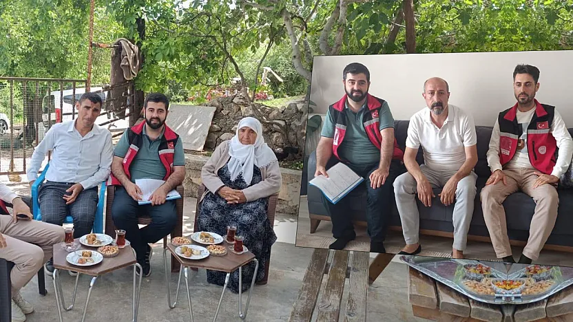 Siirt Kurtalan Sosyal Hizmet Merkezi'nden Gazilere Vefa Ziyareti