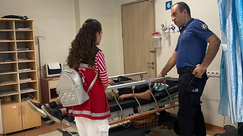 Siirt'te Baygın Halde Bulunan Genç Hastaneye Kaldırıldı