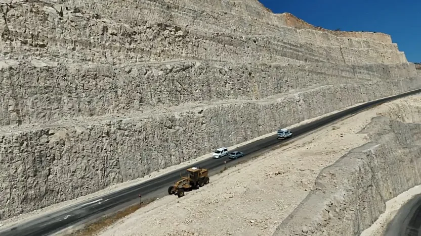 Siirt'te Beklenen Yol Çalışması Başladı