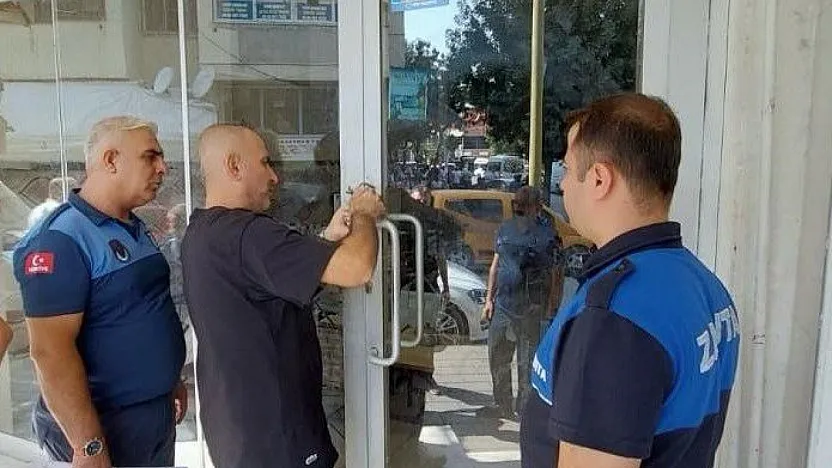 Siirt'te Bir Kahve Belediye Tarafından 1 Günlüğüne Kapatıldı