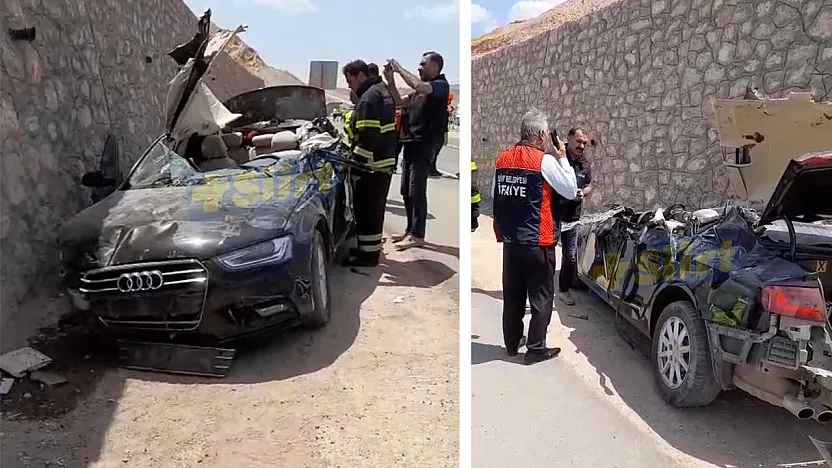 Siirt'te Feci Trafik Kazasından Acı Haber Geldi: Bünyamin Pektaş Hayatını Kaybetti, 1'i Ağır 4 Yaralı!
