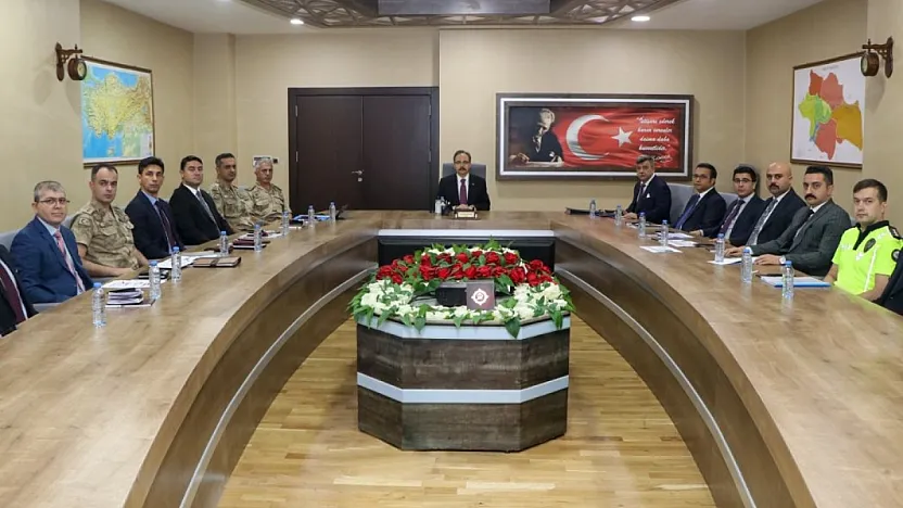 Siirt'te Huzur ve Güvenlik İçin Kritik Toplantı