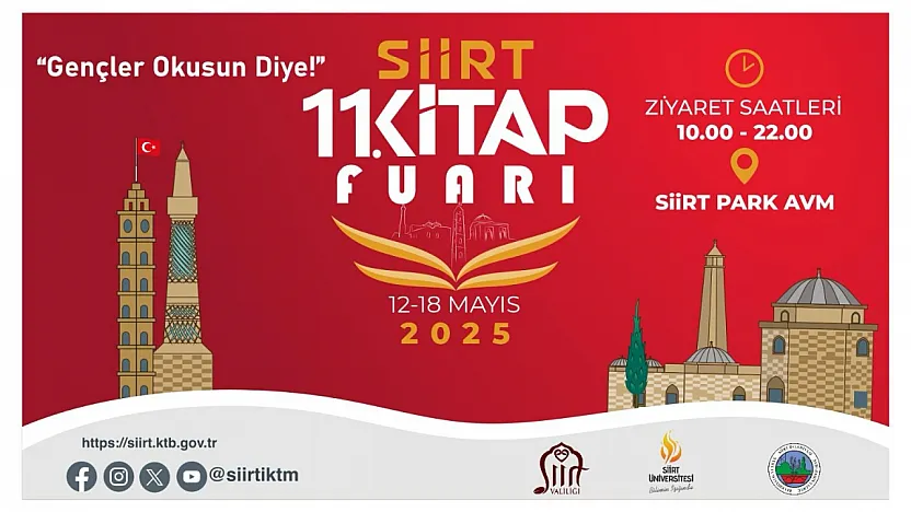 Siirt'te Kitap Fuarı Başlıyor: Bu Yıl Survivor Parkuru da Var!