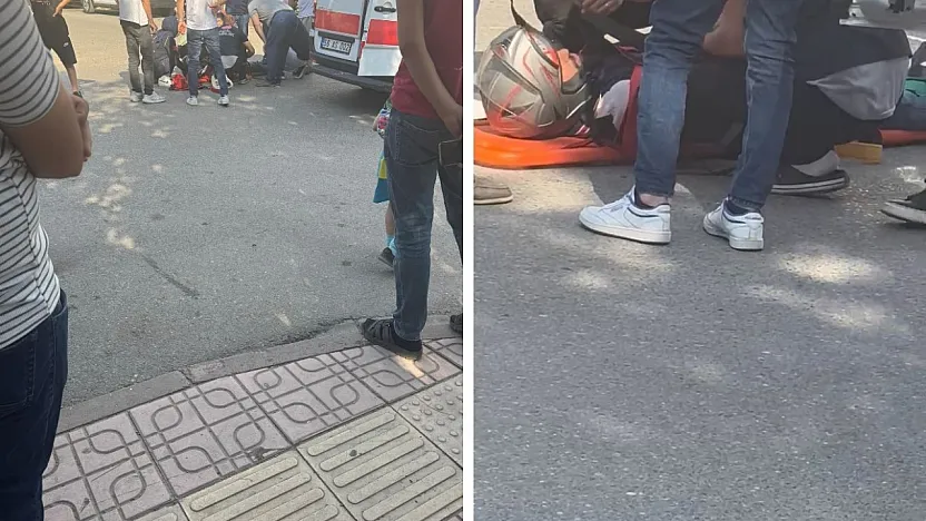 Siirt'te Kontrolden Çıkan Motosiklet 20 Metre Sürüklendi: 1 Yaralı