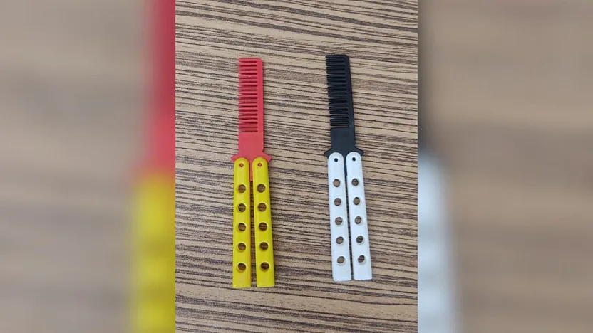 Siirt'te Okullarda Tehlikeli Oyuncak! Kelebek Bıçak Görünümlü Taraklar Okullarda Yayılıyor
