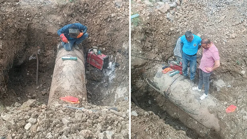 Siirt'te Su Kesintisine Neden Olan Arıza Giderildi! Su Verilmeye Başlandı