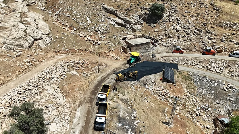 Siirt'te Yıllardır Asfaltlanmayan Yollarda Çalışmalar Başladı