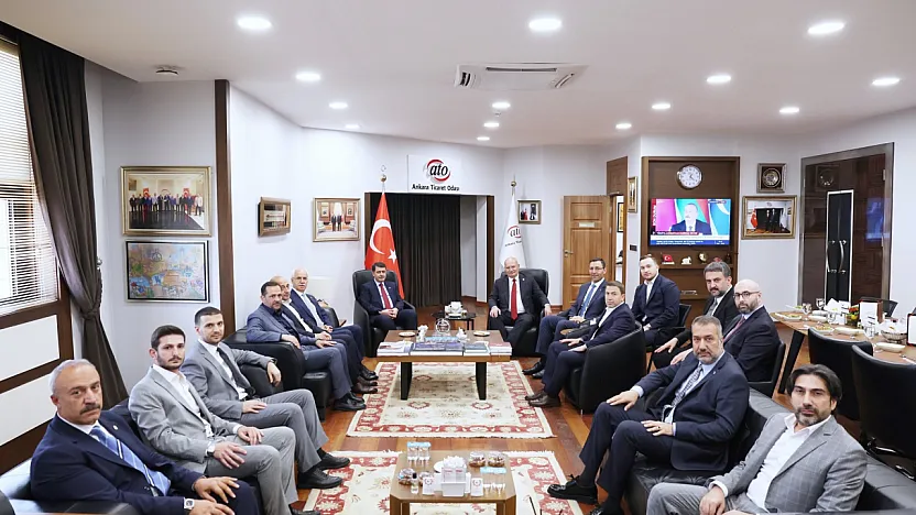 Siirt TSO Başkanı Güven Kuzu'dan ATO'ya Önemli Ziyaret: Bölgesel Kalkınma ve Savunma Sanayi İş Birliği Masada