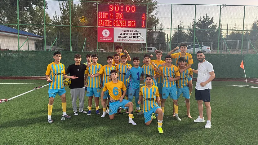 Siirt U17 Takımı Türkiye Şampiyonası'nda Yarı Finalde!