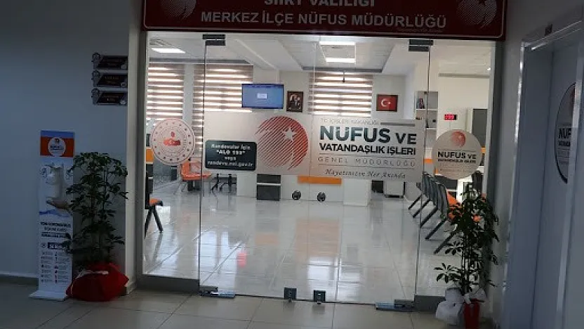 Siirt ve İlçelerinde Nüfus Müdürlükleri LGS Günü Hizmet Verecek