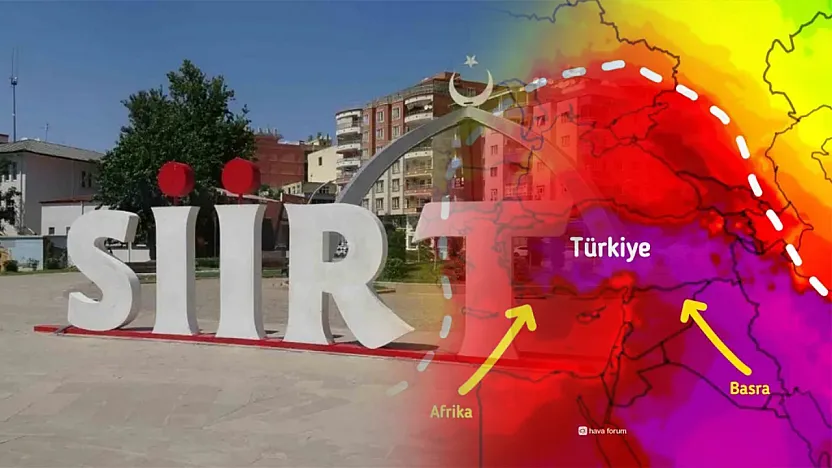 Siirtliler Dikkat! Afrika ve Basra sıcakları geri dönüyor: Pazartesi ve salıya dikkat!