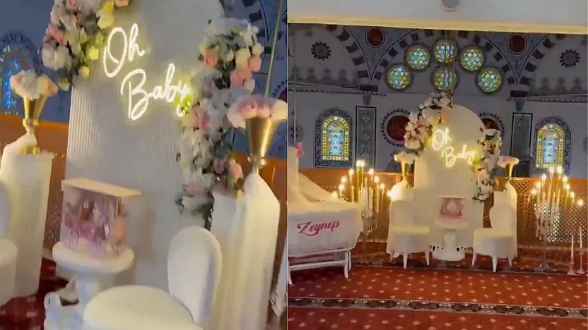 Skandal Görüntüler: Camide 'Baby Shower' Etkinliği Düzenlendi!