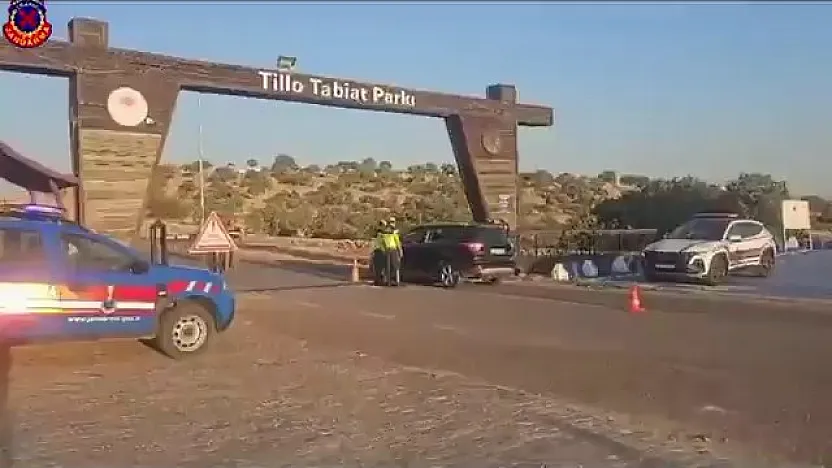 Tillo'da Trafik Denetiminde Ehliyete El Konuldu