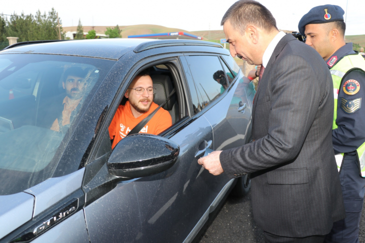 Siirt'te Bayram Öncesi Trafik Denetimi Yapıldı