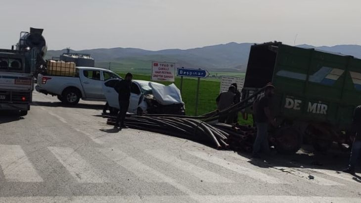 Siirt Batman Karayolunda Trafik Kazası: 1 Yaralı