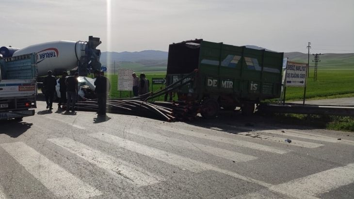 Siirt Batman Karayolunda Trafik Kazası: 1 Yaralı