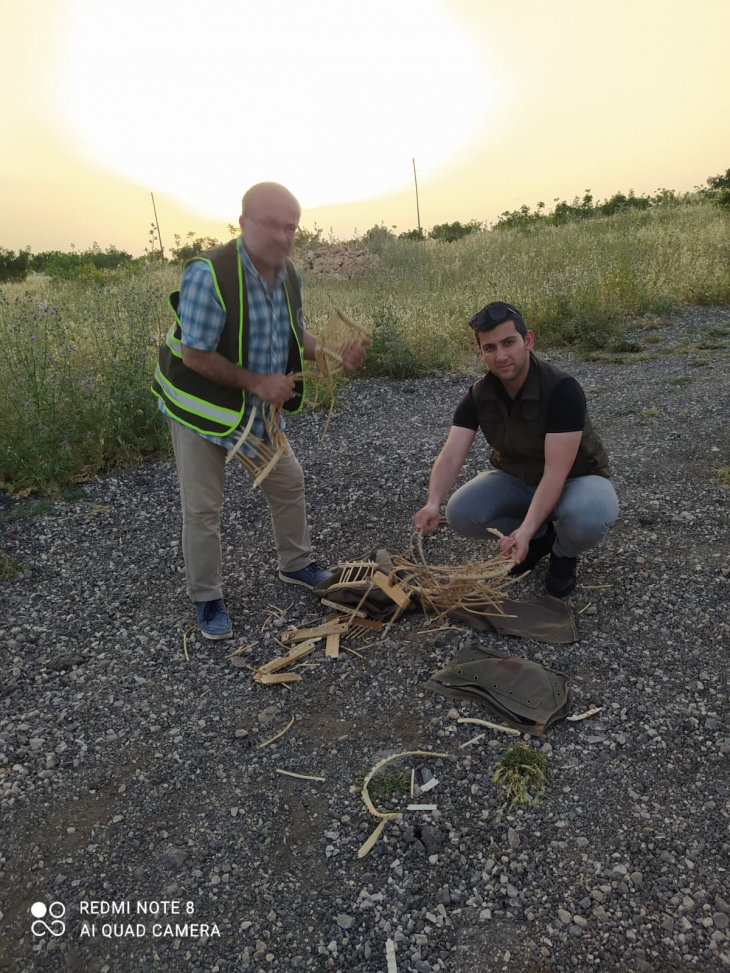 Siirt'te Kaçak Avcıya Para Cezası Kesildi!