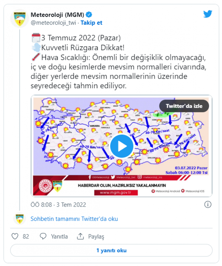 Meteoroloji uyardı: Sıcaklık mevsim normallerinin üzerine çıkacak