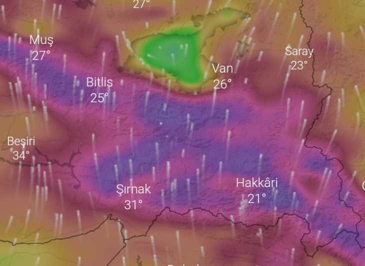 Siirtliler Dikkat! Meteorolojiden Kuvvetli Rüzgar Uyarısı!