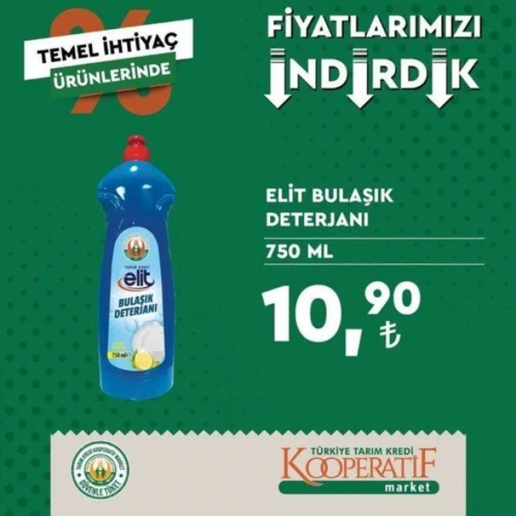 Tarım Kredi Marketlerinin ekim ayı indirimli ürünler listesi belli oldu