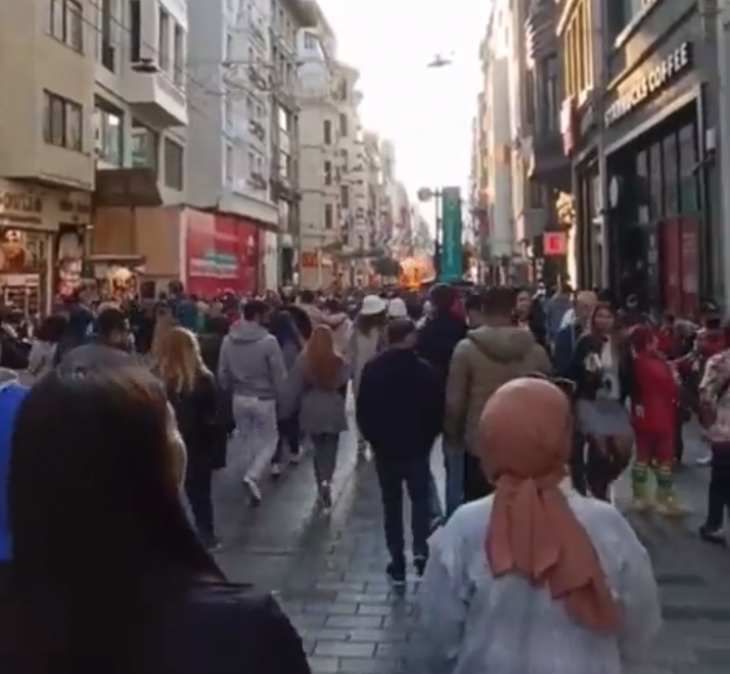 İstiklal Caddesinde Patlama!