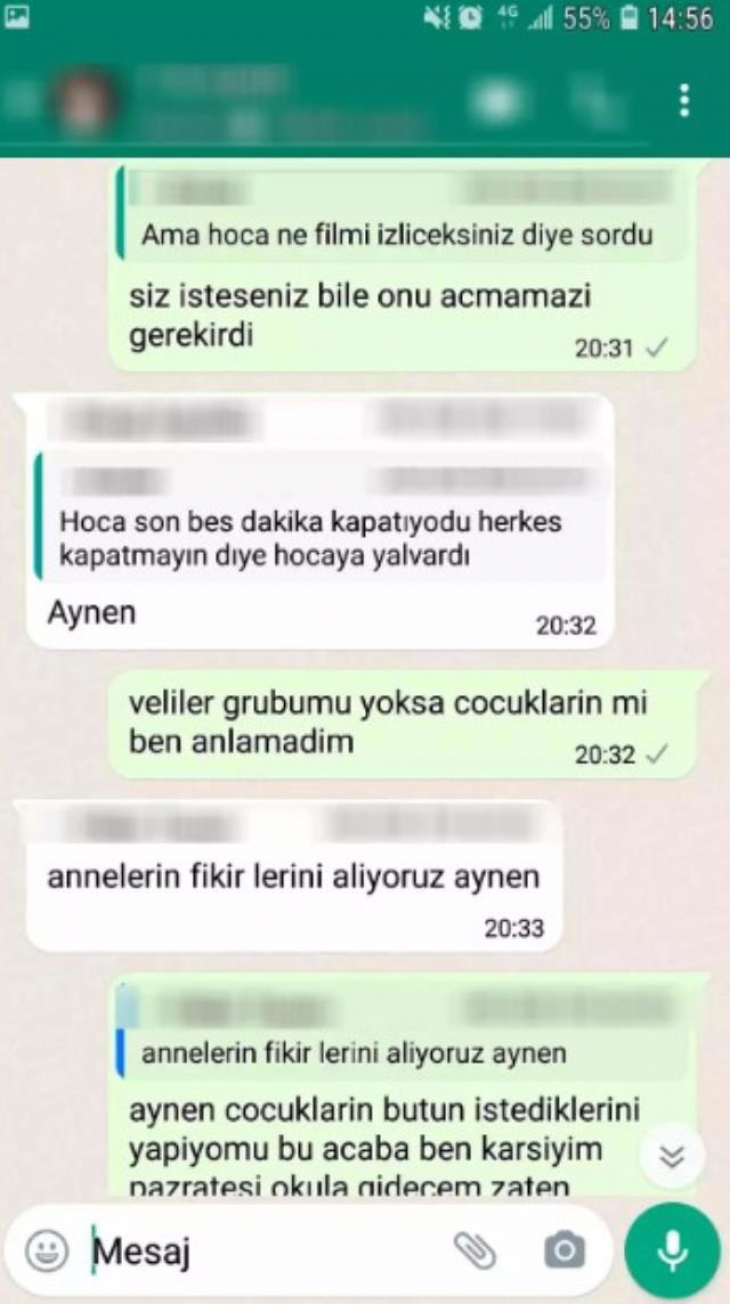 Öğretmenin sınıfta izlettiği film velileri ayağa kaldırdı