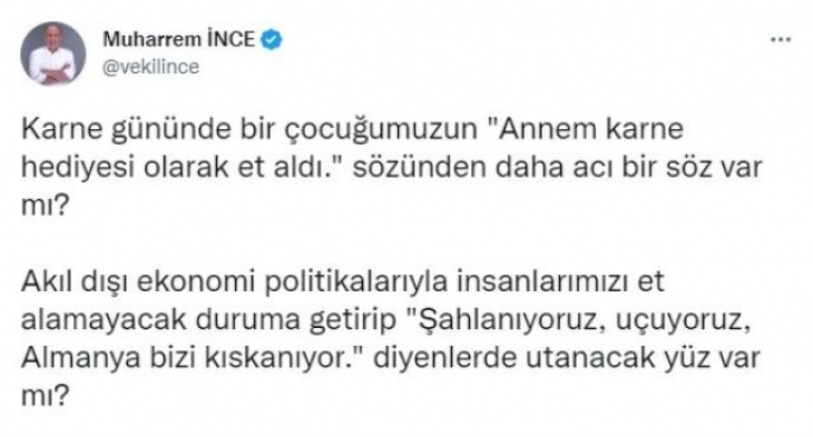 Kasapta muhabirin mikrofon uzattığı çocuğun sözleri milyonların yüreğine oturdu: Annem karne hediyesi olarak et aldı