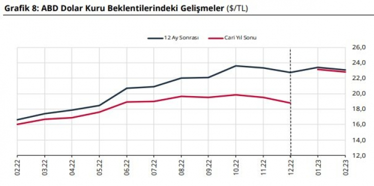 Merkez Bankası'nın yıl sonu dolar, faiz ve enflasyon tahmini