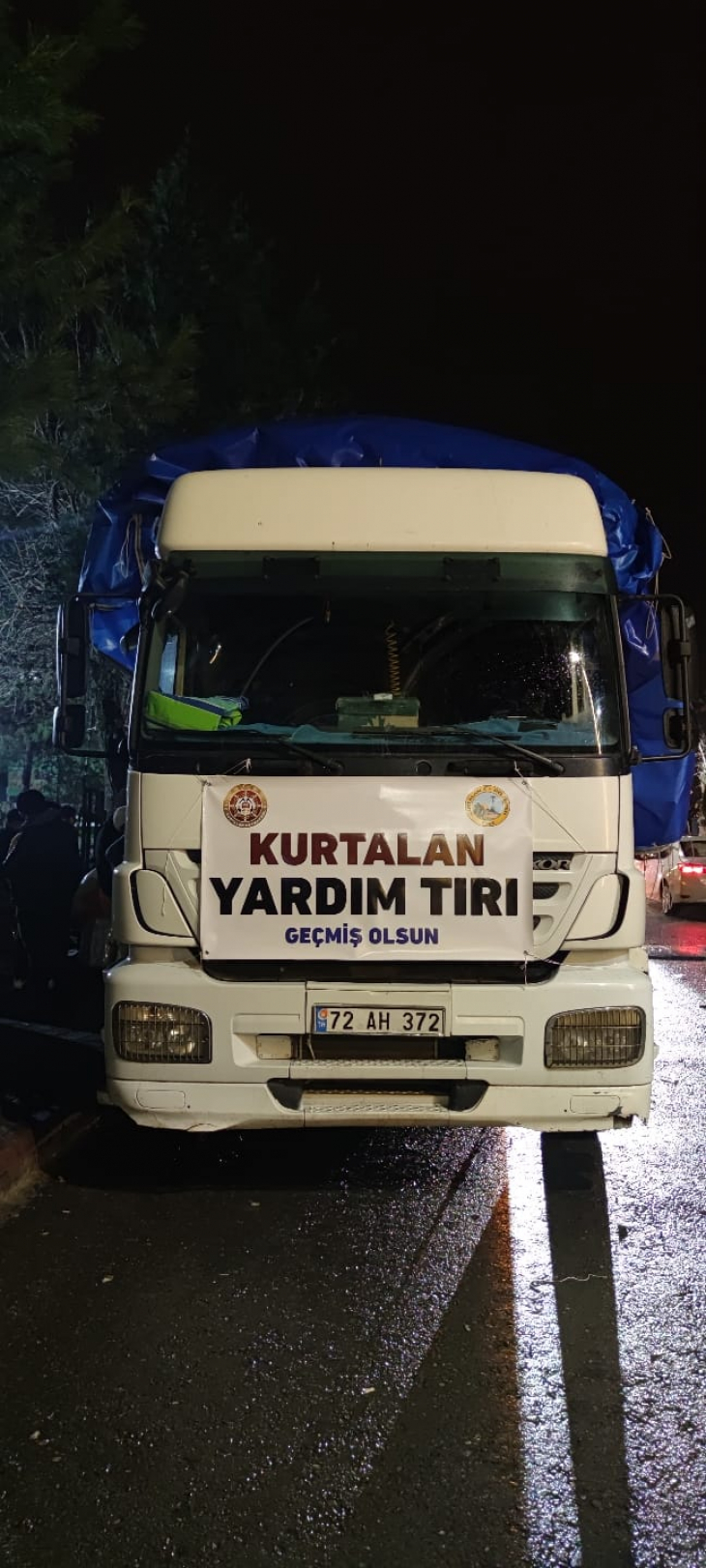 Kurtalan'da Halkı Bir Oldu! Yardım Tırı Depremzedeler İçin Yola Çıktı