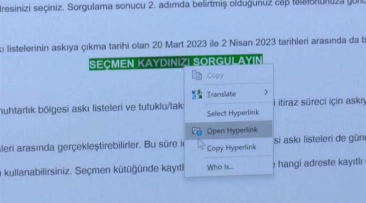 Dolandırıcılardan yeni yöntem! 'Seçmen kaydınızı sorgulayın' tuzağı