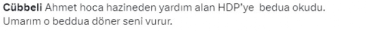 Cübbeli Ahmet Hoca, HDP'ye yönelik bedduası sonrası Twitter'da TT oldu