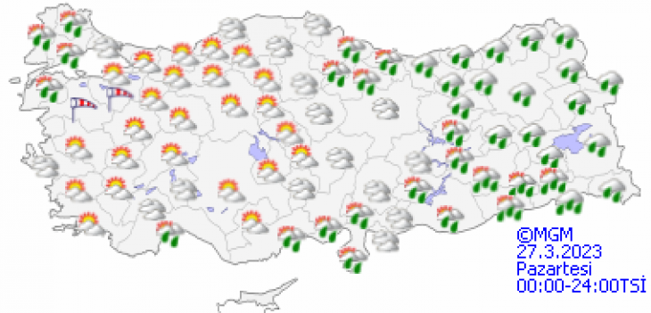 Sıcaklıklar düşecek: Siirt yağışlı havanın etkisinde