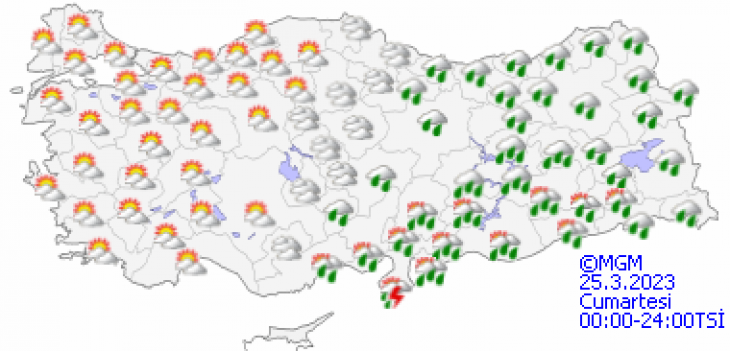 Meteoroloji uyardı: Siirt'e sağanak yağış geliyor!