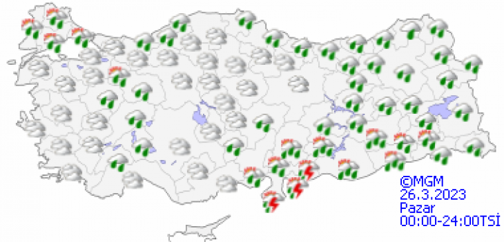 Meteoroloji uyardı: Siirt'e sağanak yağış geliyor!