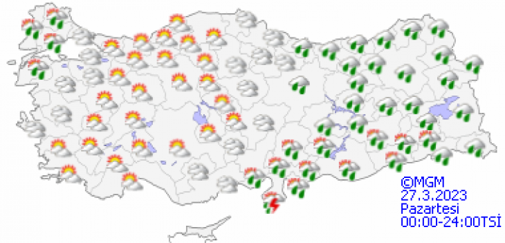 Meteoroloji uyardı: Siirt'e sağanak yağış geliyor!