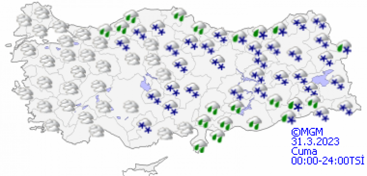 Sıcaklıklar düşecek: Siirt yağışlı havanın etkisinde