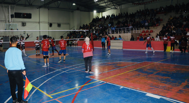 Siirt'te Kurumlar Arası Voleybol Turnuvası Şampiyonu Belli Oldu