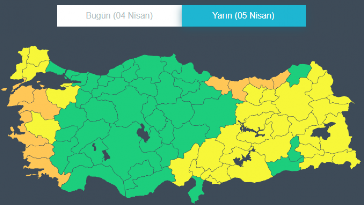 Meteoroloji'den Siirt İçin Fırtına Uyarısı: Hızı 80 Kilometreyi Bulacak