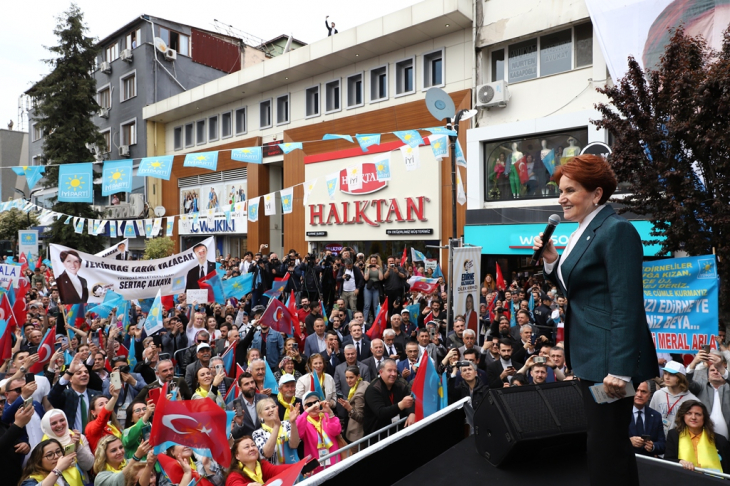 İyi Parti Genel Başkanı Meral Akşener 'Patates Soğan Yiyemeyenler Sayın Erdoğan'ın İktidarını Yiyecekler'