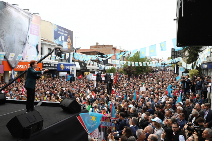 İyi Parti Genel Başkanı Meral Akşener 'Patates Soğan Yiyemeyenler Sayın Erdoğan'ın İktidarını Yiyecekler'