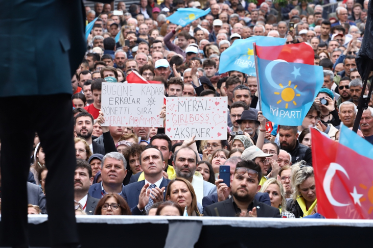 İyi Parti Genel Başkanı Meral Akşener 'Patates Soğan Yiyemeyenler Sayın Erdoğan'ın İktidarını Yiyecekler'