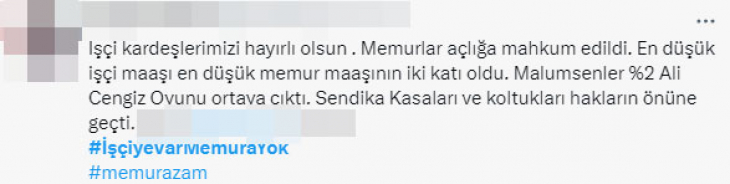 Kamu işçilerine yapılan zam, memurları kızdırırken, Cumhurbaşkanı Erdoğan'dan rahatlatan mesaj: Müsterih olsunlar