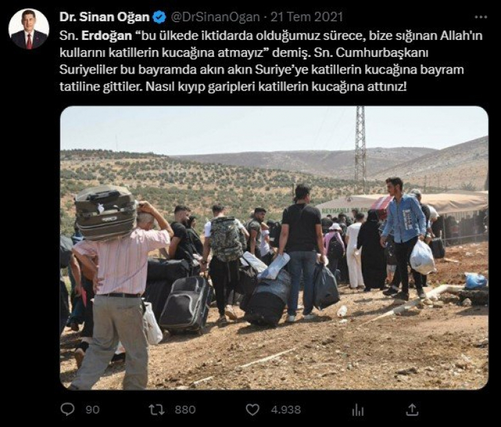 Cumhur İttifakına Desteğini Açıklayan Sinan Oğan'ın Erdoğan Arşivi!