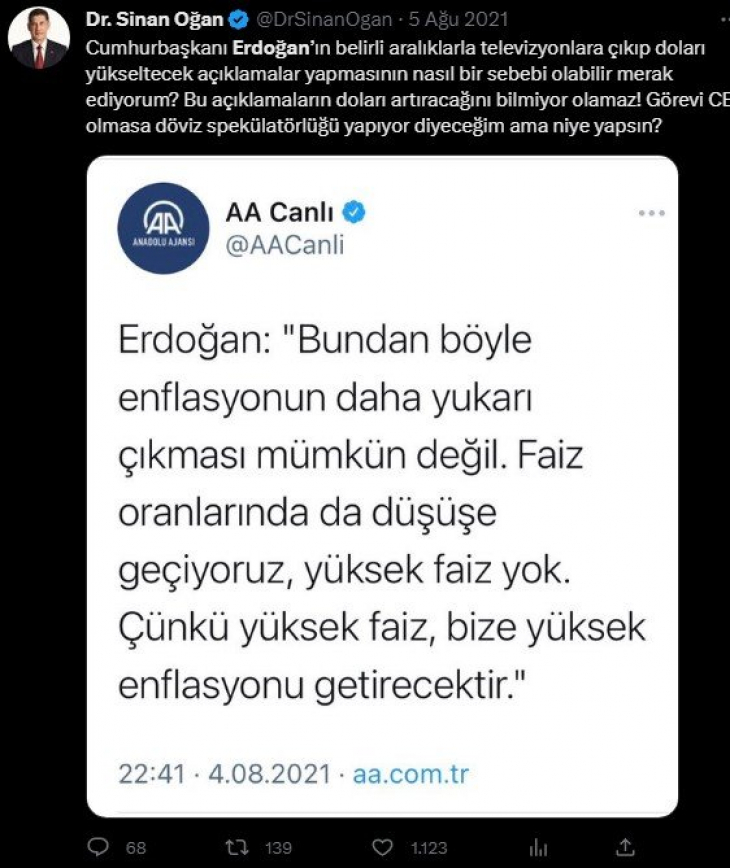 Cumhur İttifakına Desteğini Açıklayan Sinan Oğan'ın Erdoğan Arşivi!